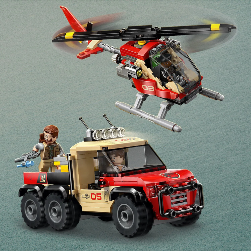 LEGO SPINOSAURUS & QUETZALCOATLUS AIR MISSION