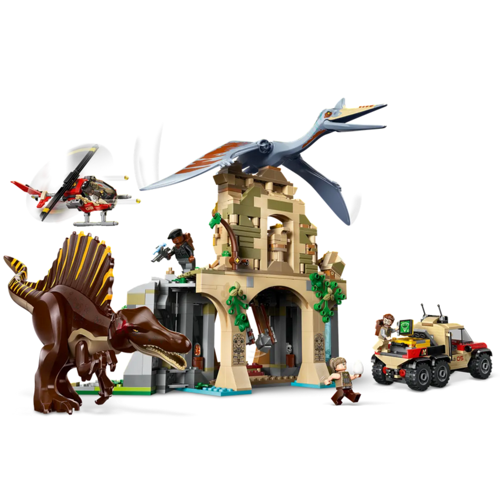 LEGO SPINOSAURUS & QUETZALCOATLUS AIR MISSION