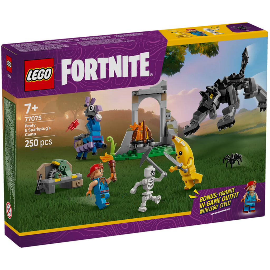 LEGO PEELY & SPARKPLUG'S CAMP