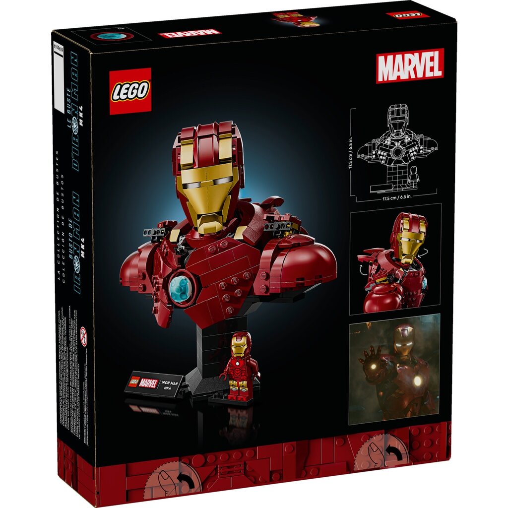 LEGO IRON MAN MK4 BUST