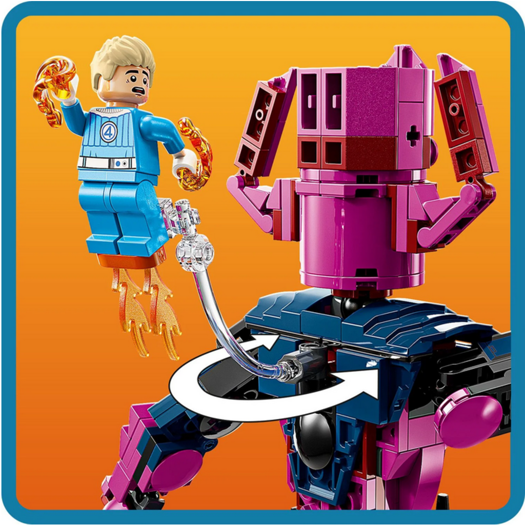 LEGO FANTASTIC FOUR VS GALACTUS CONSTRUCTION FIGURE
