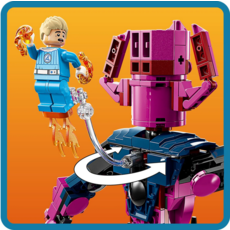 LEGO FANTASTIC FOUR VS GALACTUS CONSTRUCTION FIGURE