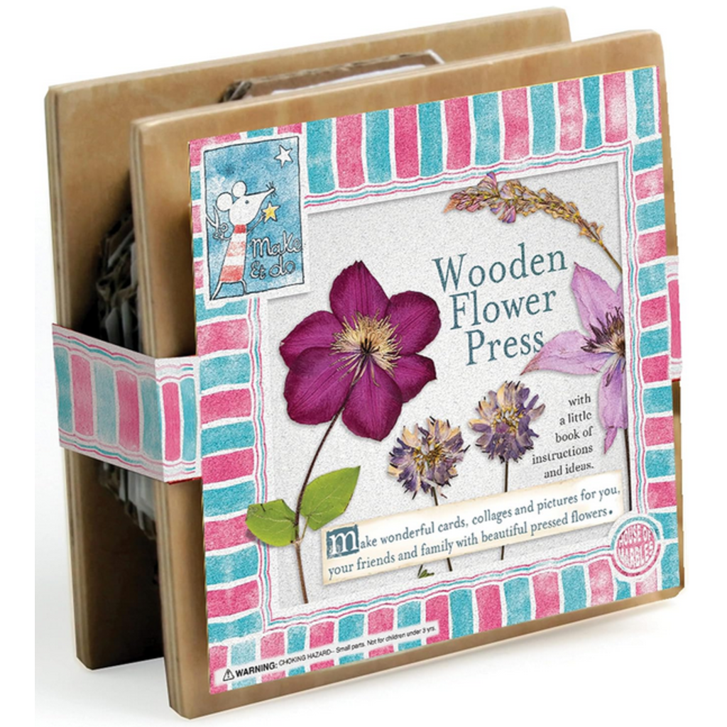 HOUSE OF MARBLES WOODEN FLOWER PRESS