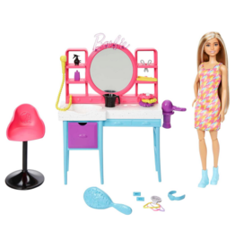 BARBIE BARBIE TOTALLY HAIR SALON PLAYSET*