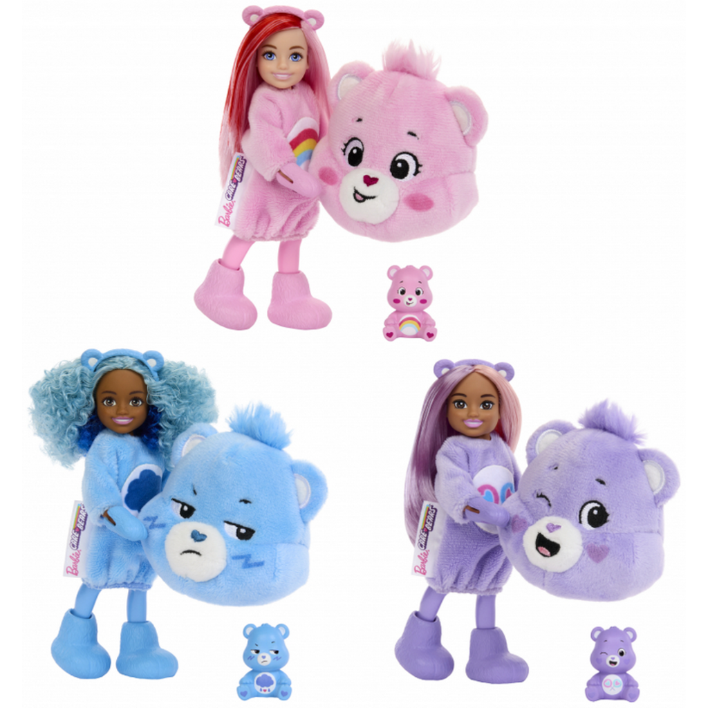 BARBIE BARBIE CUTIE REVEAL CARE BEARS CHELSEA SERIES