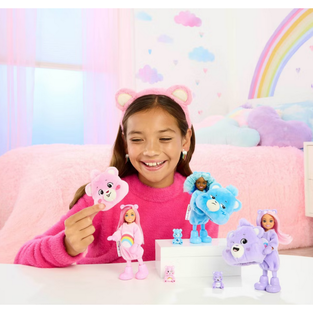 BARBIE BARBIE CUTIE REVEAL CARE BEARS CHELSEA SERIES