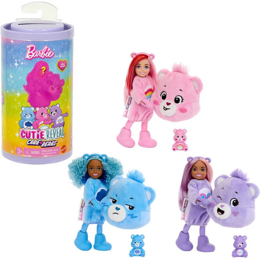 BARBIE BARBIE CUTIE REVEAL CARE BEARS CHELSEA SERIES