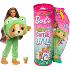 BARBIE BARBIE CUTIE REVEAL COSTUME SERIES GREEN PUPPY/FROG*