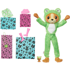 BARBIE BARBIE CUTIE REVEAL COSTUME SERIES GREEN PUPPY/FROG*