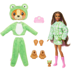 BARBIE BARBIE CUTIE REVEAL COSTUME SERIES GREEN PUPPY/FROG*