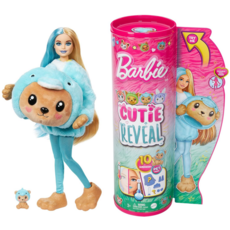 BARBIE BARBIE CUTIE REVEAL COSTUME SERIES BLUE TEDDY/DOLPHIN*