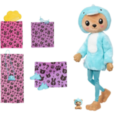 BARBIE BARBIE CUTIE REVEAL COSTUME SERIES BLUE TEDDY/DOLPHIN*