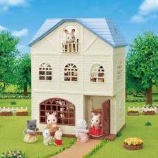 CALICO CRITTERS SKY BLUE TERRACE GIFT SET CALICO CRITTERS