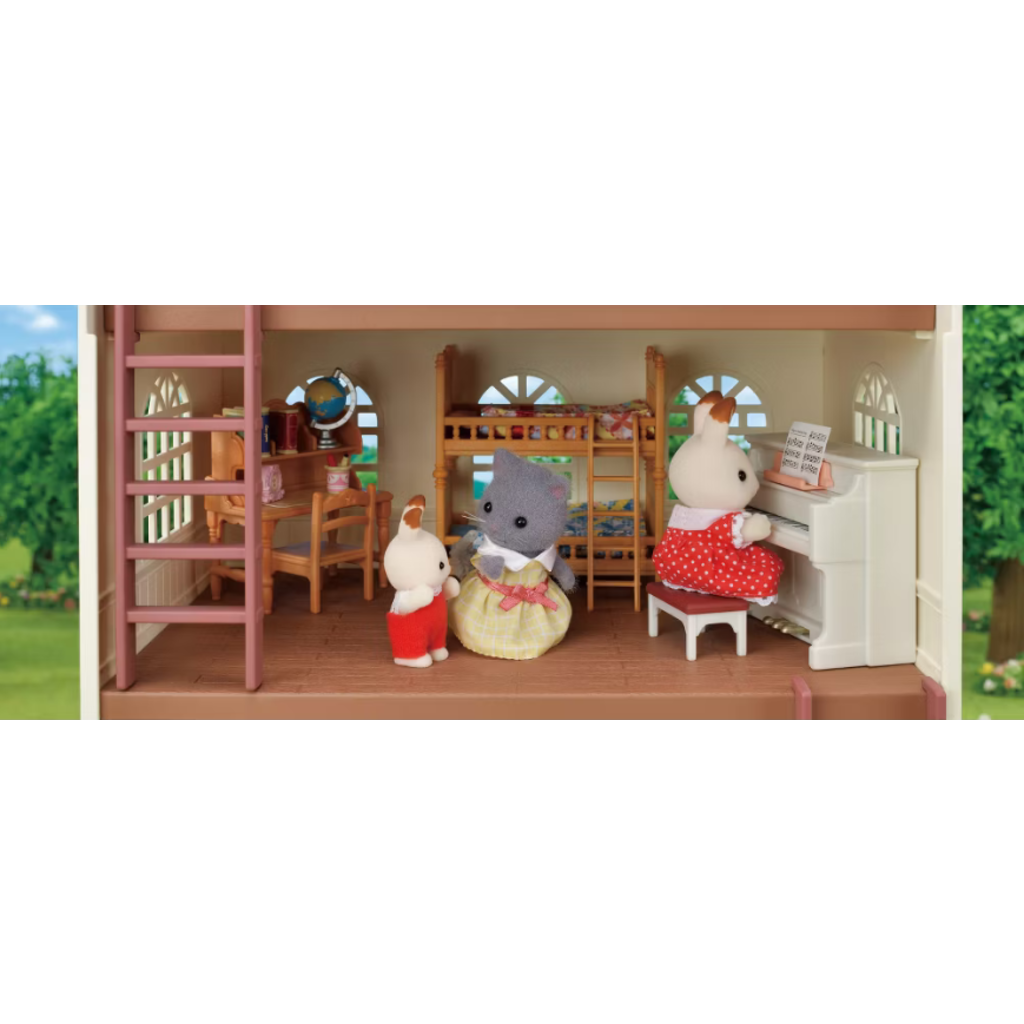 CALICO CRITTERS SKY BLUE TERRACE GIFT SET CALICO CRITTERS