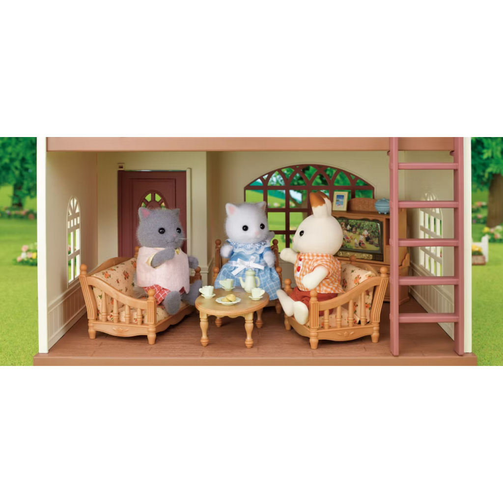 CALICO CRITTERS SKY BLUE TERRACE GIFT SET CALICO CRITTERS