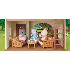 CALICO CRITTERS SKY BLUE TERRACE GIFT SET CALICO CRITTERS