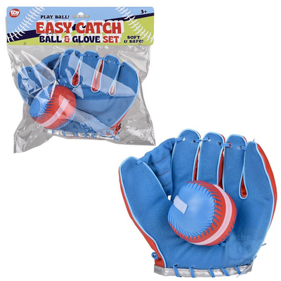 THE TOY NETWORK EASY TO CATCH BALL & GLOVE SET