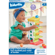KIDOOZIE DROP 'N ROLL ACTIVITY TOWER