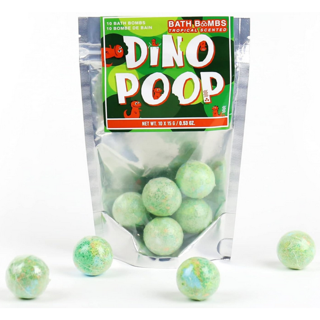 GIFT REPUBLIC DINO POOP BATH BOMBS