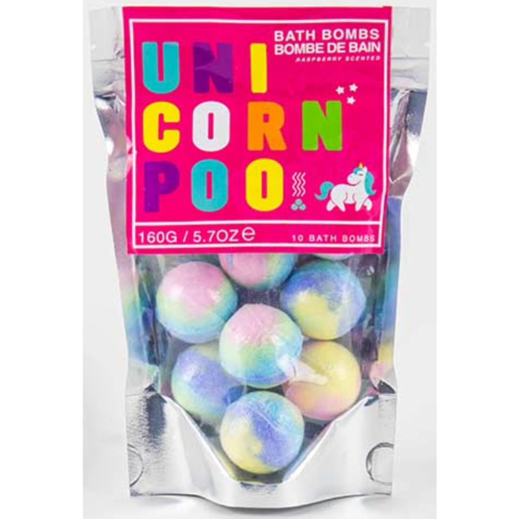 GIFT REPUBLIC UNICORN POO BATH BOMBS