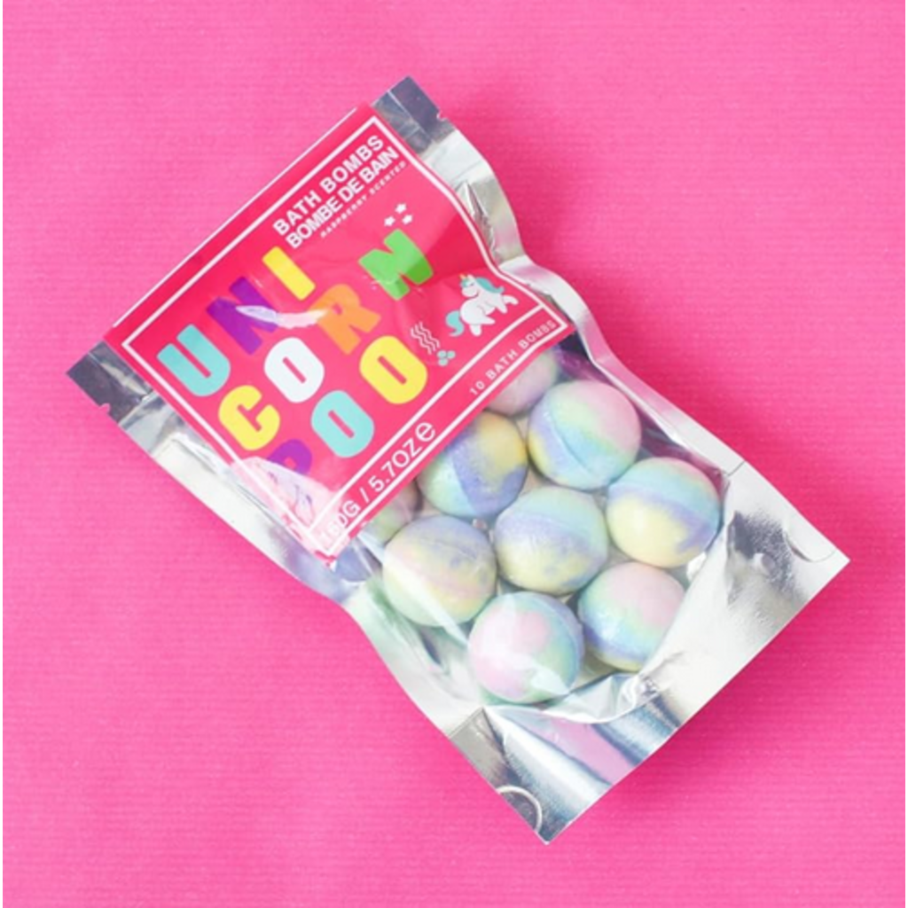 GIFT REPUBLIC UNICORN POO BATH BOMBS