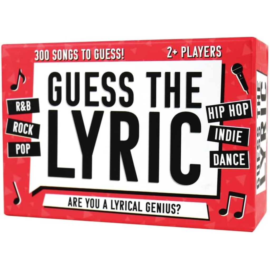GIFT REPUBLIC GUESS THE LYRIC CARD GAME