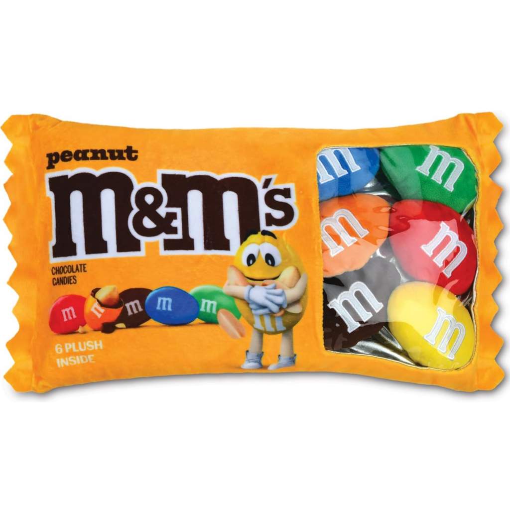 ISCREAM M&M’S PEANUT PACKAGING PLUSH