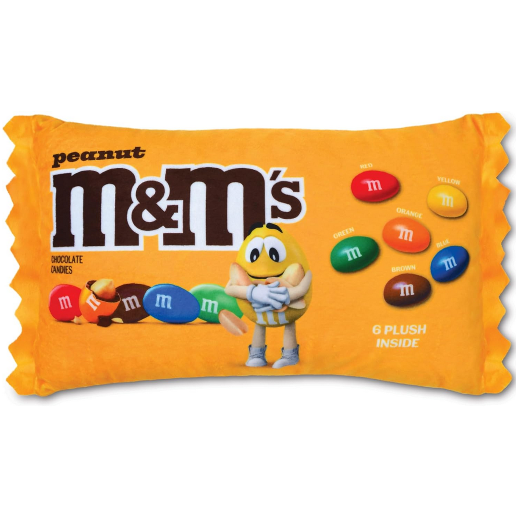 ISCREAM M&M’S PEANUT PACKAGING PLUSH