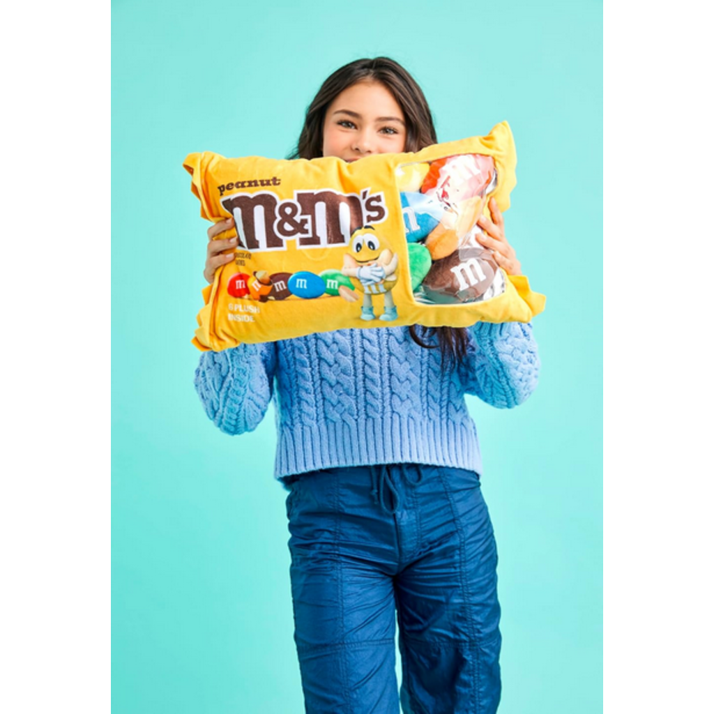 ISCREAM M&M’S PEANUT PACKAGING PLUSH