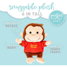 KIDS PREFERRED CURIOUS GEORGE CUTEEZE PLUSH 6"