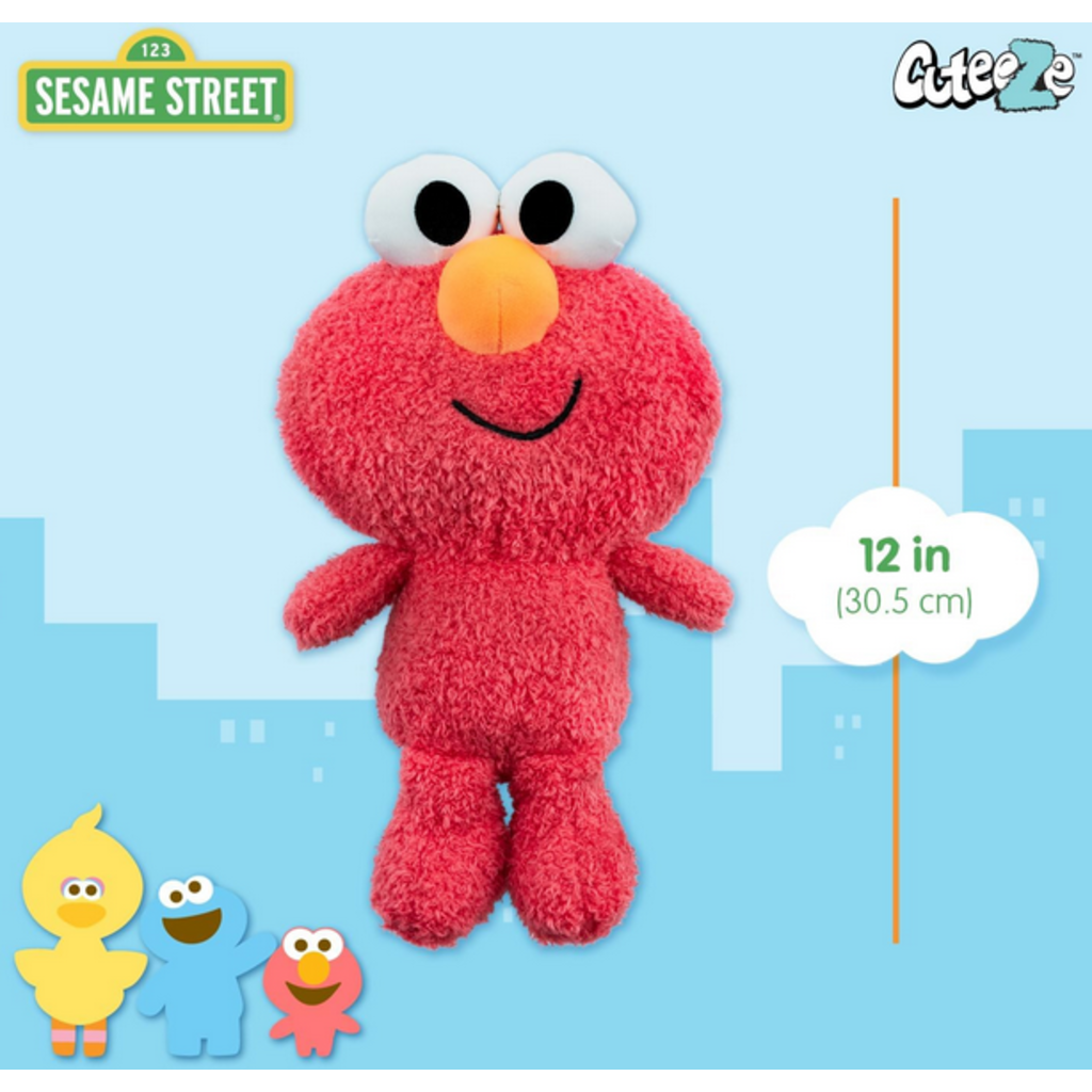 SESAME STREET SESAME STREET ELMO CUTEEZE 12" PLUSH