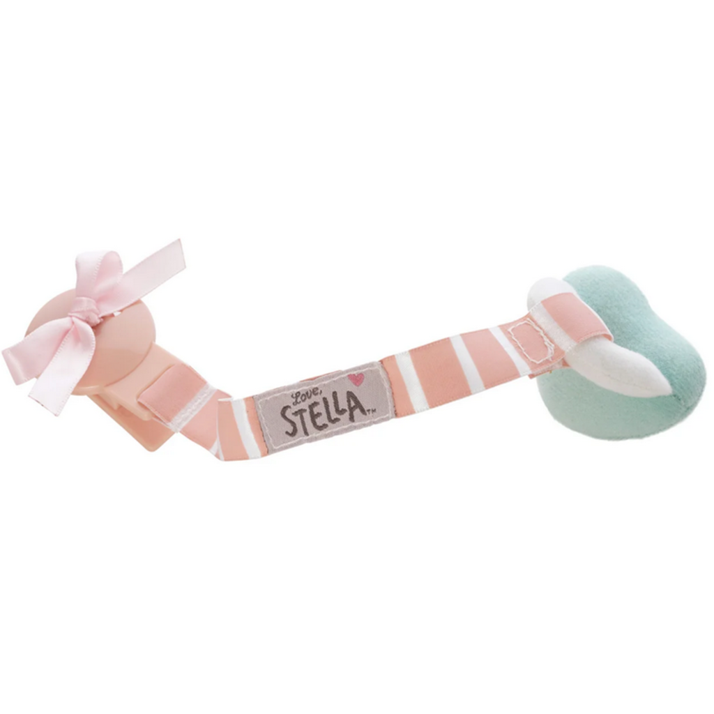 LOVE STELLA LOVE STELLA PACIFIER CLIP SET