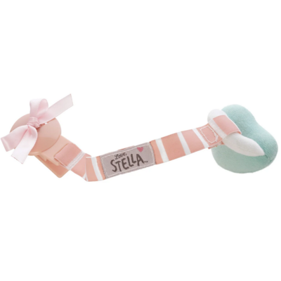 LOVE STELLA PACIFIER CLIP SET