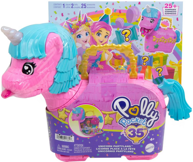 POLLY POCKET UNICORN PARTYLAND