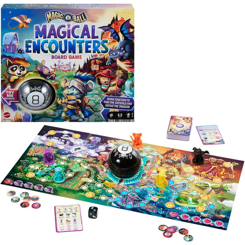 MATTEL MAGIC 8 BALL MAGICAL ENCOUNTERS GAME