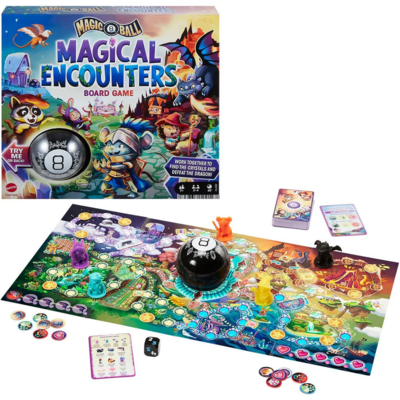 MATTEL MAGIC 8 BALL MAGICAL ENCOUNTERS GAME*
