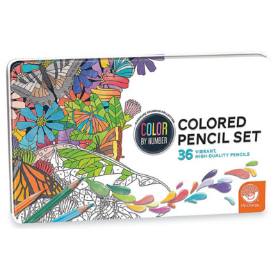 MW WHOLESALE 36 COLORED PENCIL SET