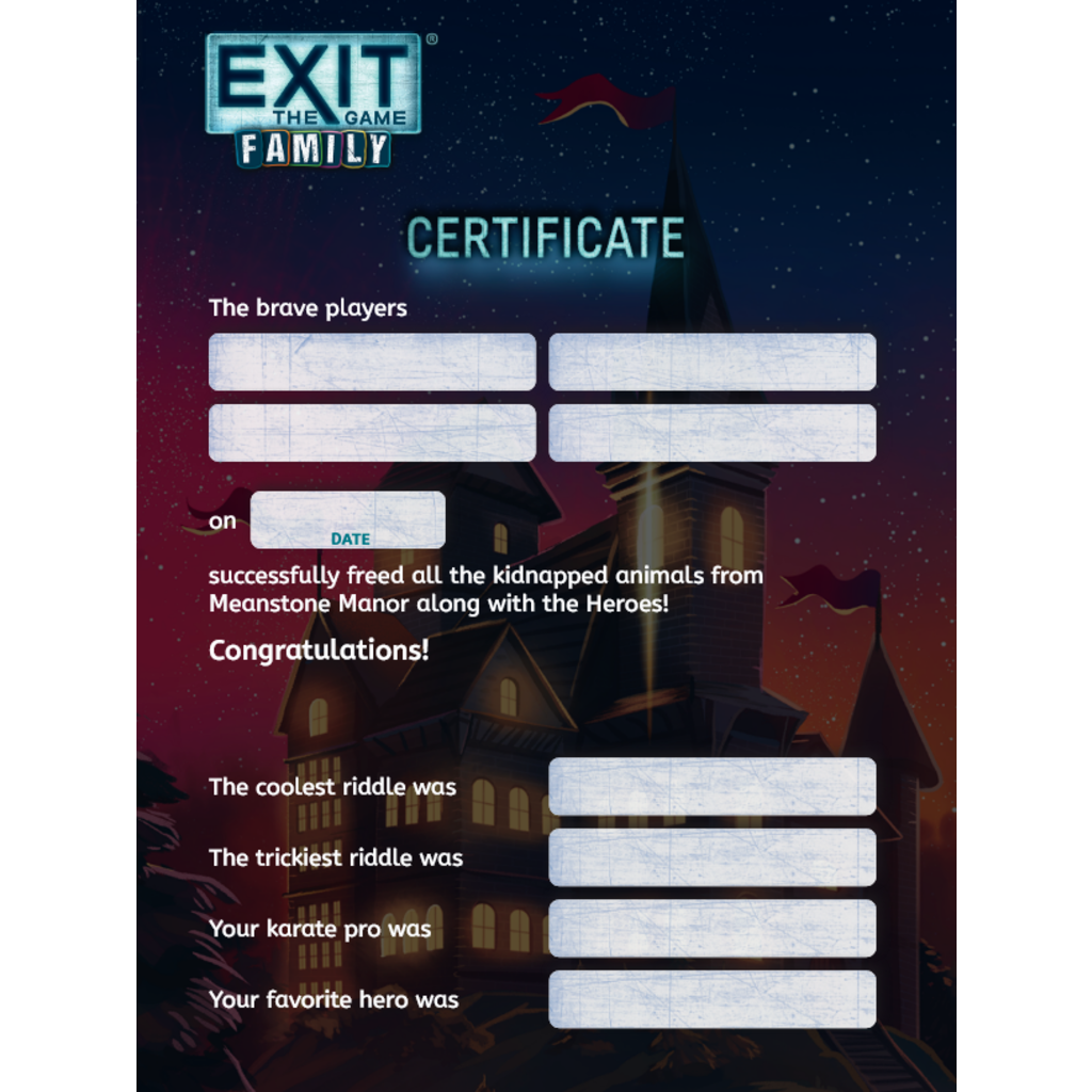 THAMES & KOSMOS EXIT: THE GAME - FAMILY - 2 ESCAPE ADVENTURES