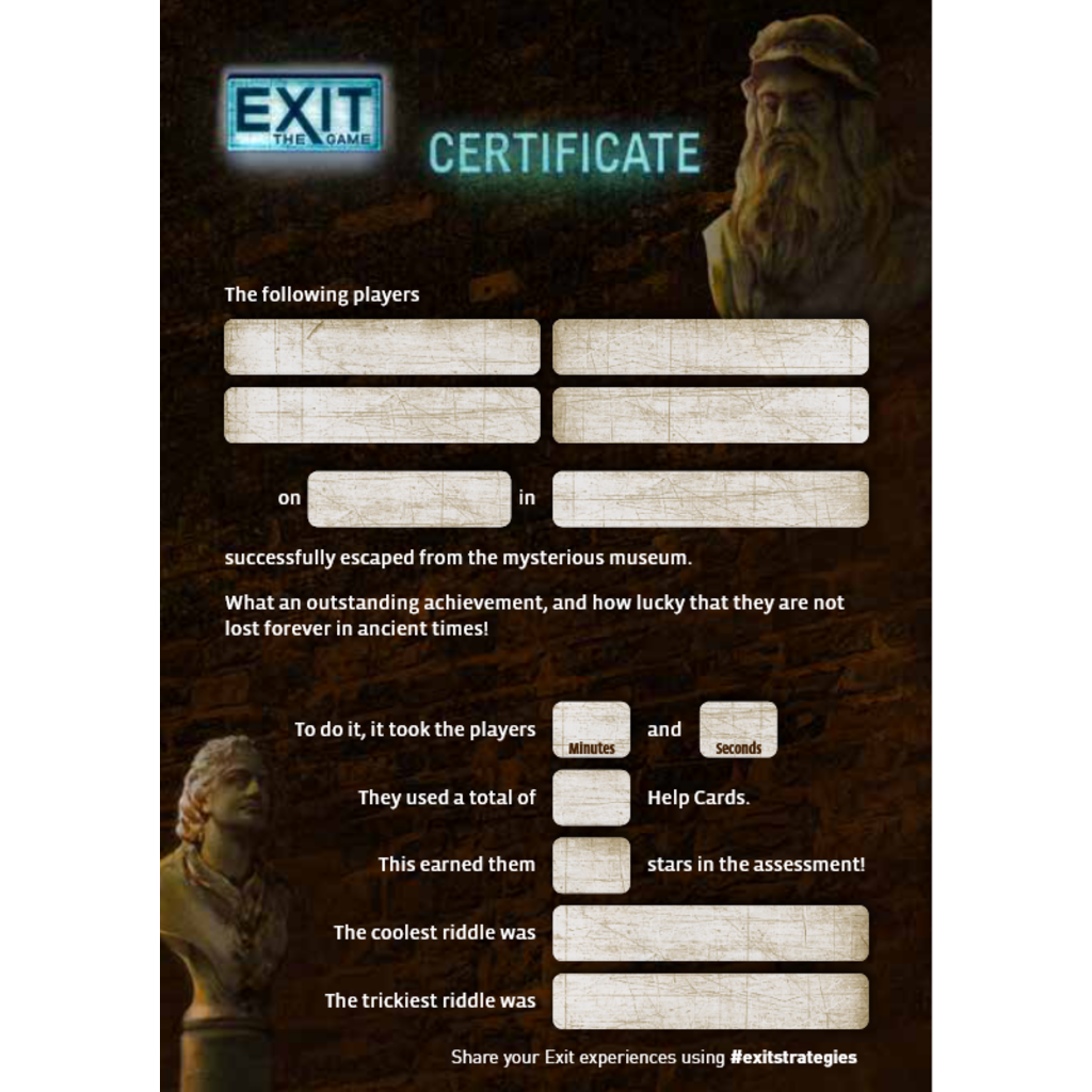 THAMES & KOSMOS EXIT: THE GAME - THE MYSTERIOUS MUSEUM