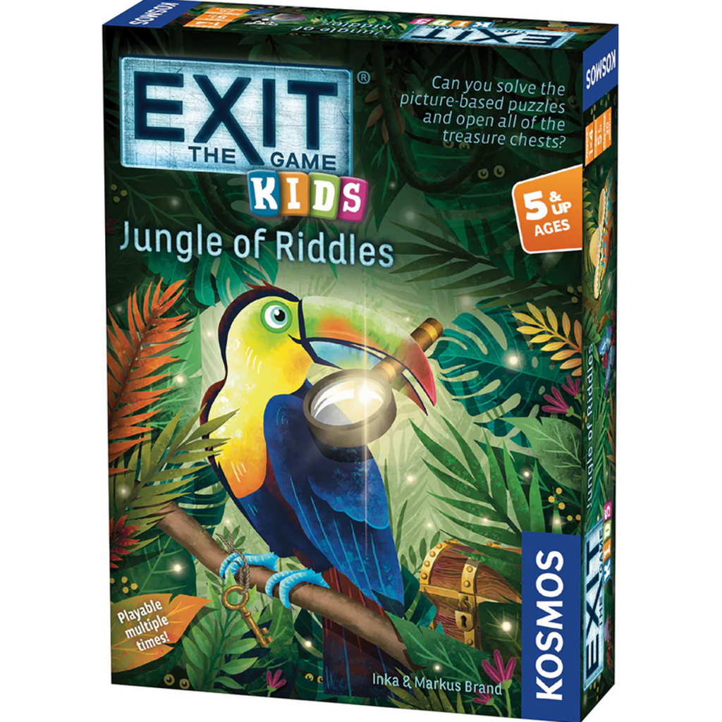 THAMES & KOSMOS EXIT: THE GAME -  KIDS - JUNGLE OF RIDDLES