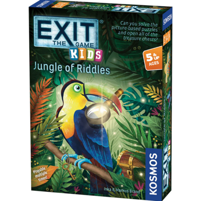 THAMES & KOSMOS EXIT: THE GAME -  KIDS - JUNGLE OF RIDDLES