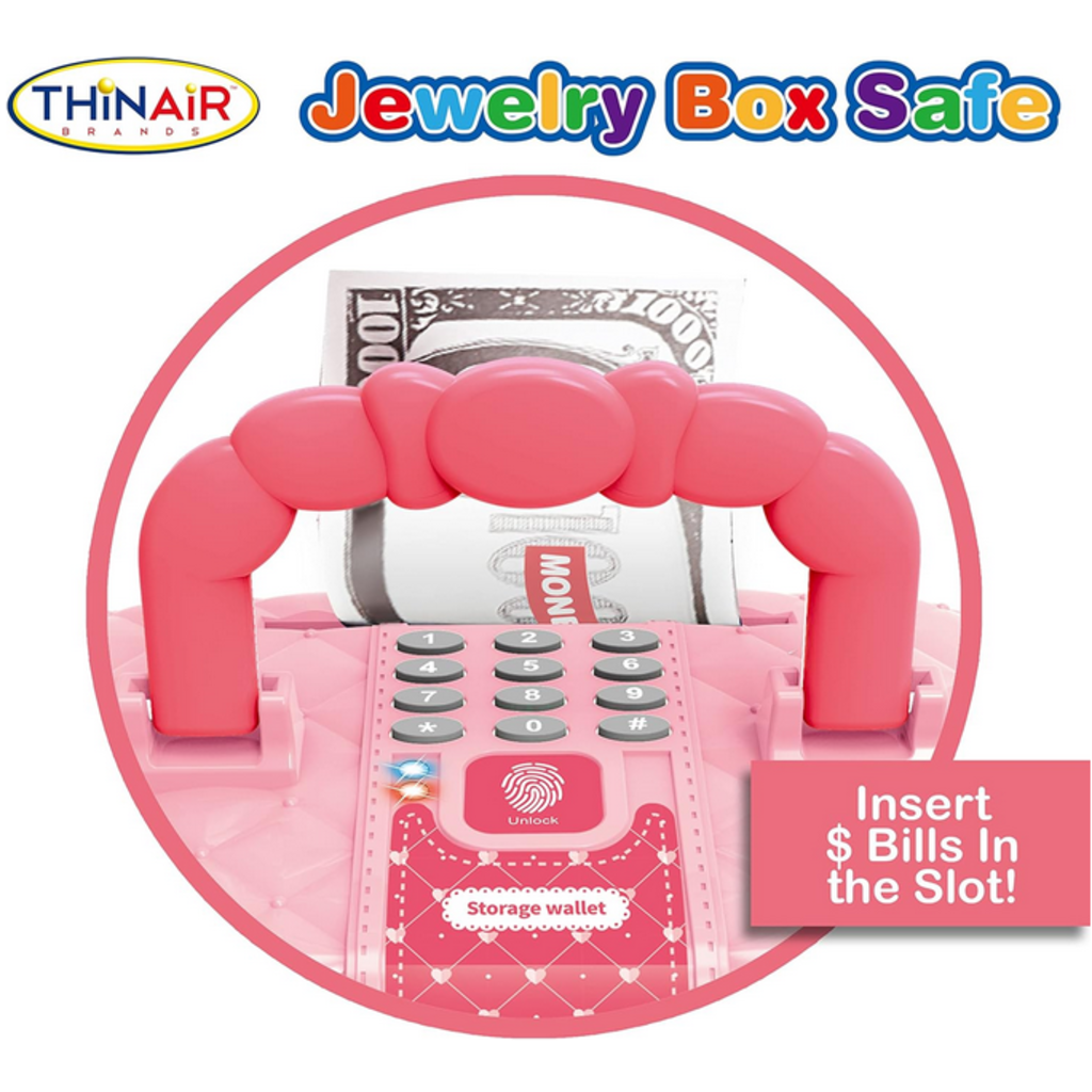 THIN AIR BRANDS JEWELRY BOX SAFE