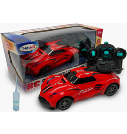 THIN AIR BRANDS RC SMOKE SCREEN RACER RED