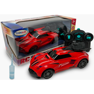 THIN AIR BRANDS RC SMOKE SCREEN RACER RED