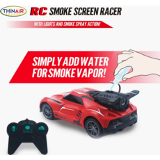THIN AIR BRANDS RC SMOKE SCREEN RACER RED