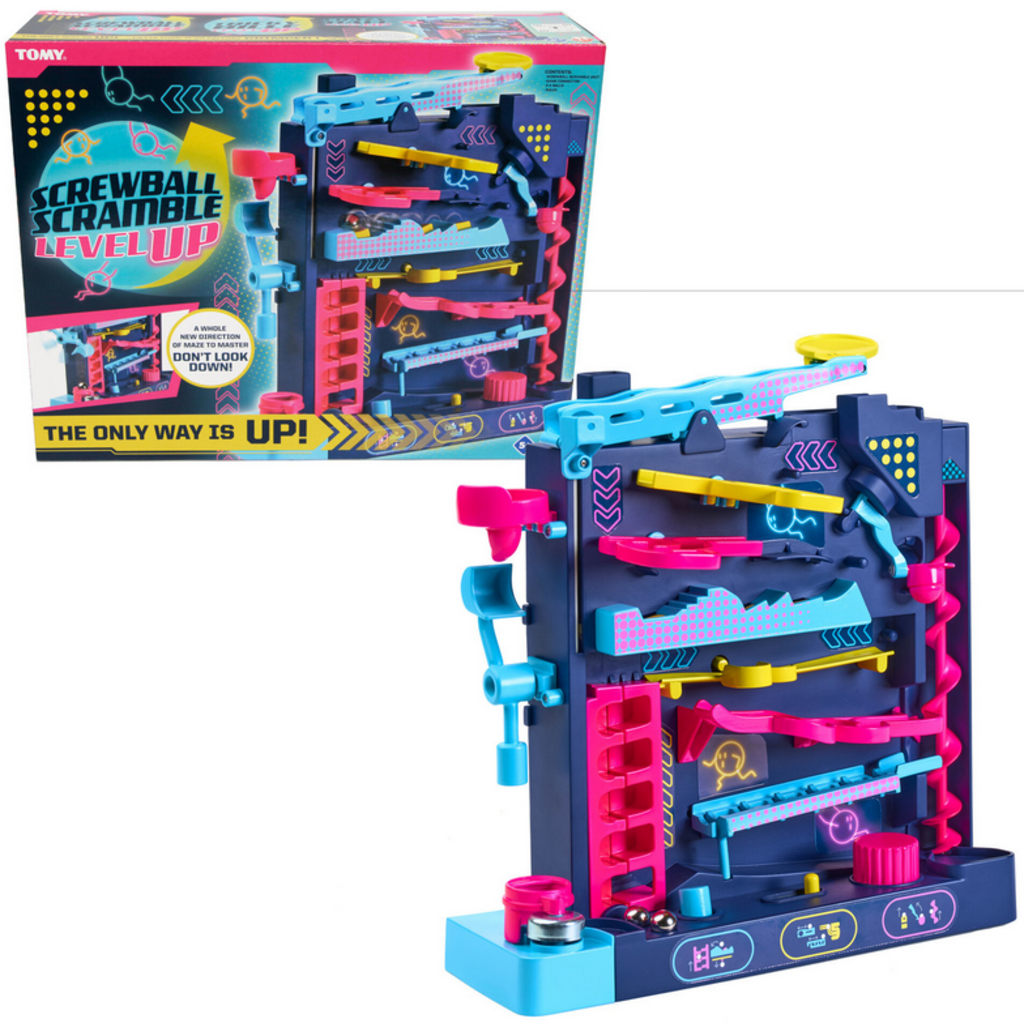TOMY SCREWBALL SCRAMBLE LEVEL UP