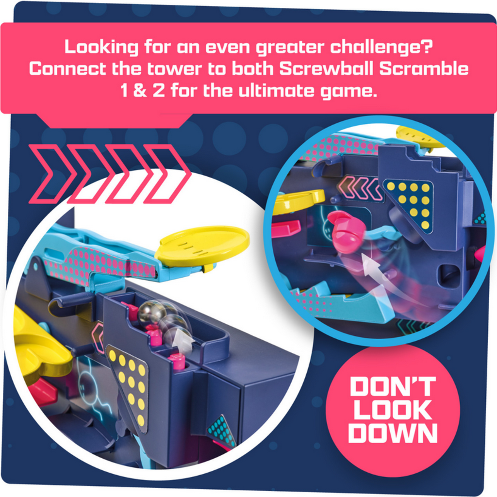 TOMY SCREWBALL SCRAMBLE LEVEL UP