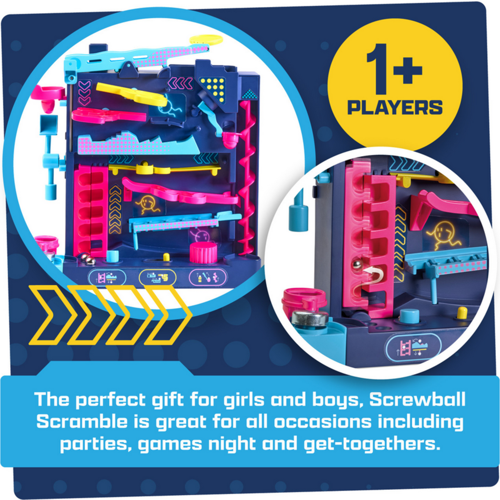 TOMY SCREWBALL SCRAMBLE LEVEL UP