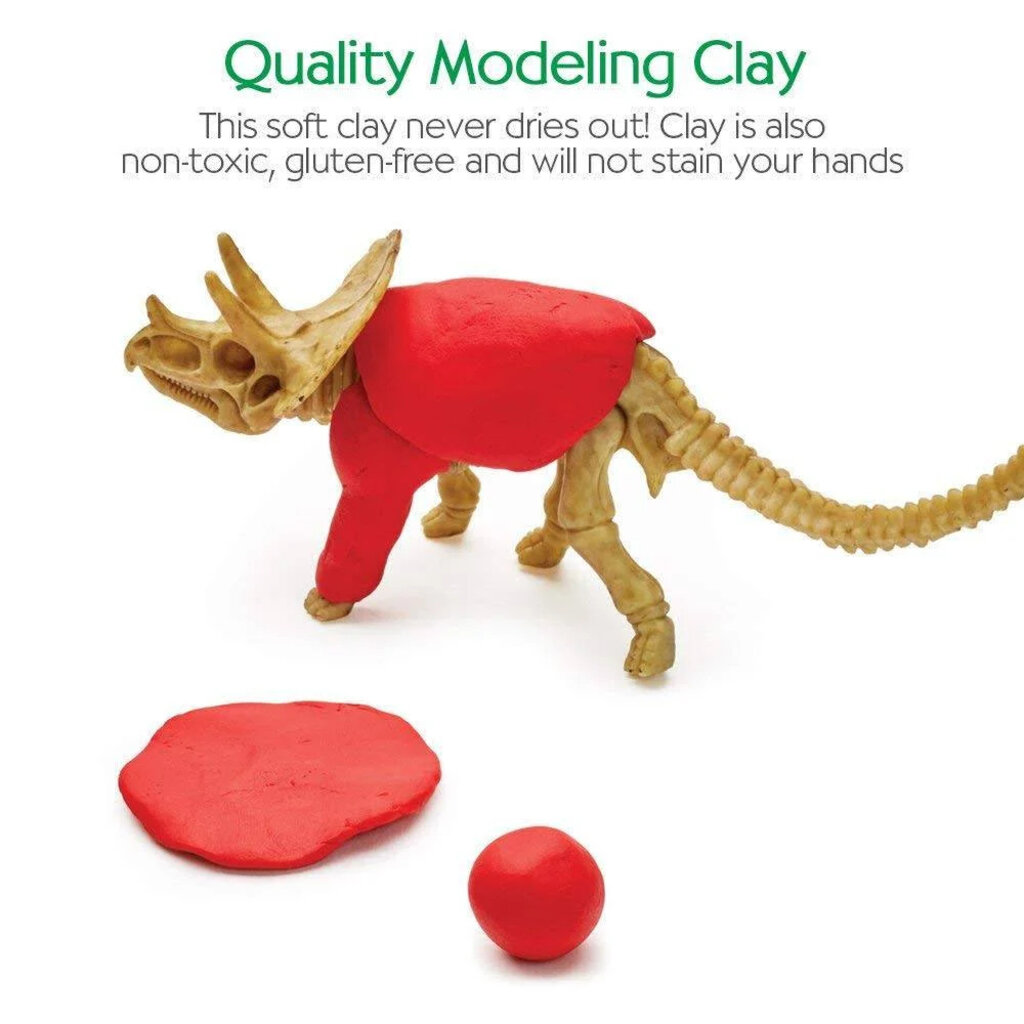 SUMMER KIDTIVITY JULY 21- CREATE WITH CLAY DINOSAURS