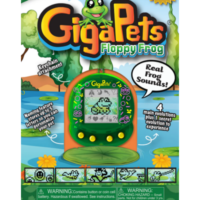 GIGAPETS FLOPPY FROG